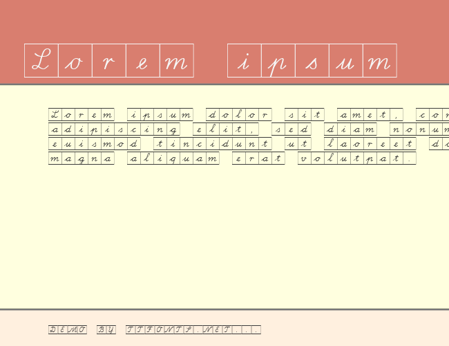 SP LA Quadrat DB example