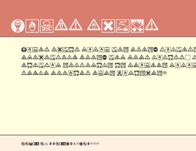 Linotype Warning Pi example