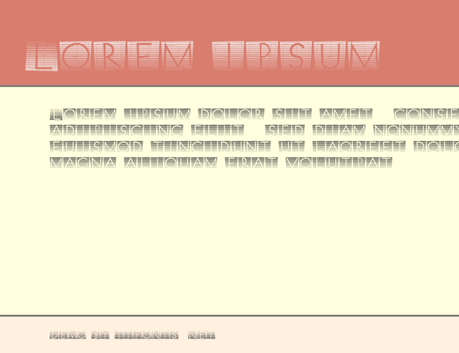 XperimentypoStripes example