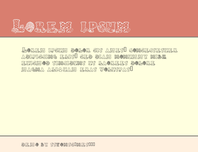 Country Button example