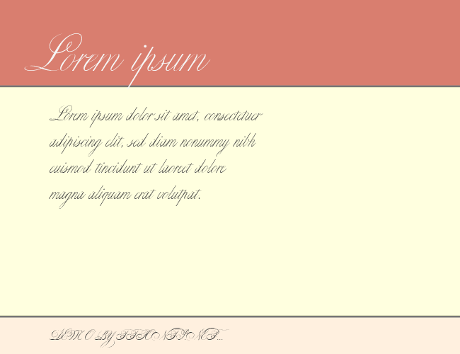 Classica Two example