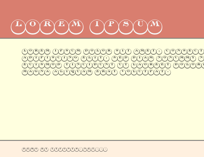 a_DiscoSerifDn3D example