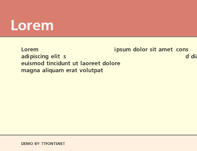 FreeSet-Bold example