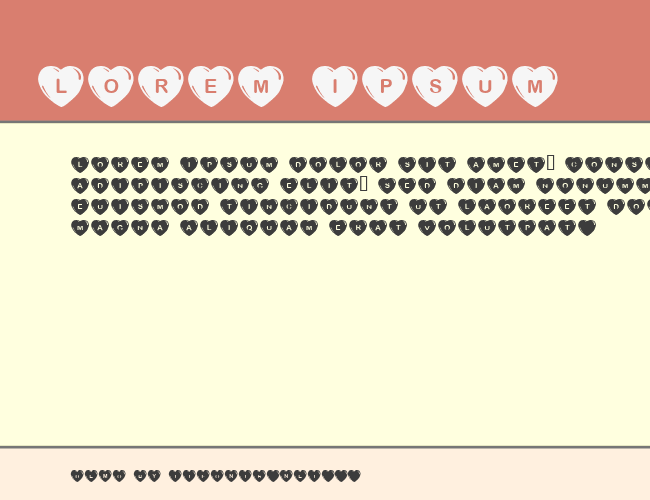 JLR Simple Hearts example