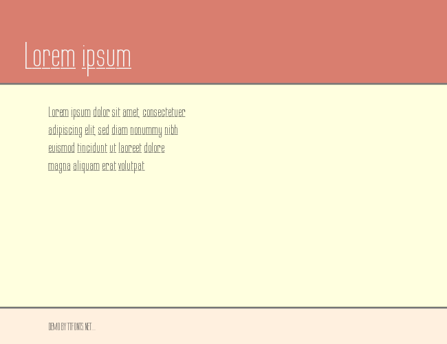 Labtop Underline example