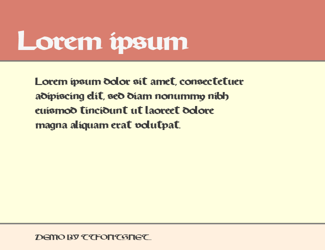 OldyStyleType102 example