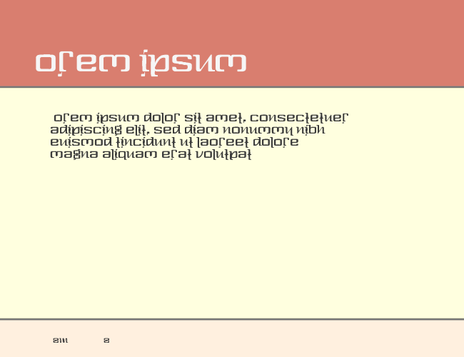 One-Eighty example
