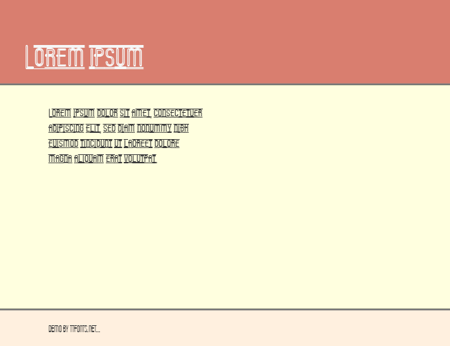 Operator Nine BTN Inline Lined example