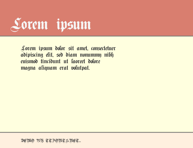 PlainGermanica example