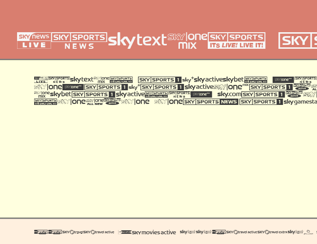 Sky TV Channel Logos example