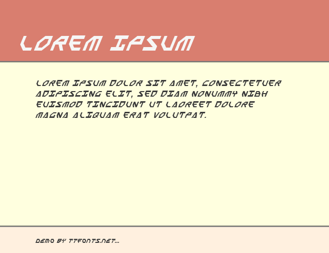 Scarab Script Italic example
