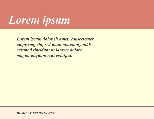 Times New Roman Cyr example