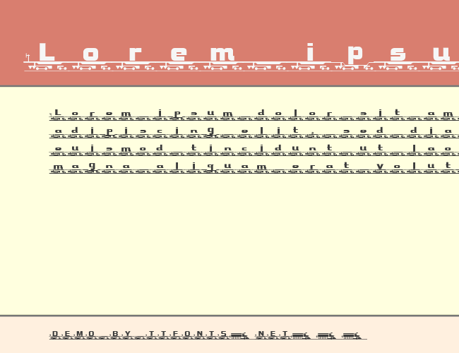 TQF_WordTrain example