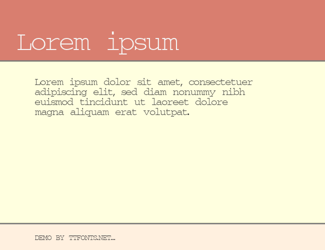 TypeWriter example