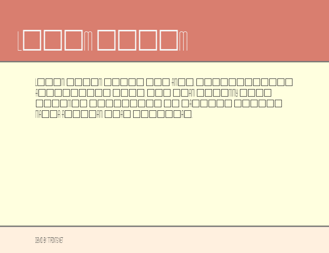 TallCaps example