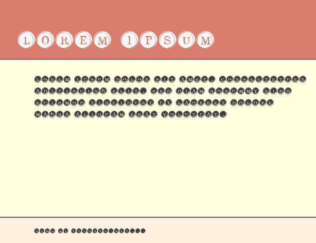 Type Keys Filled example