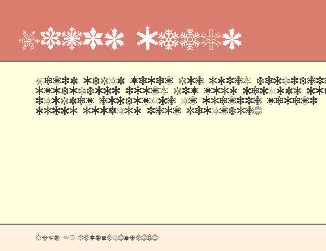 WWFlakes example