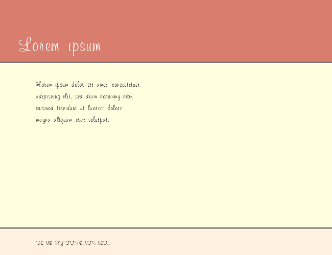 Wedding Invitation 3 example