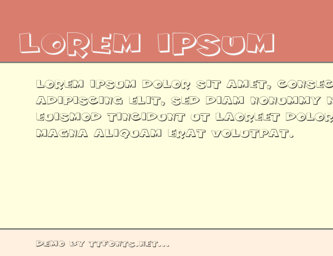 Wild Ketchup BTN Outline Shadow example