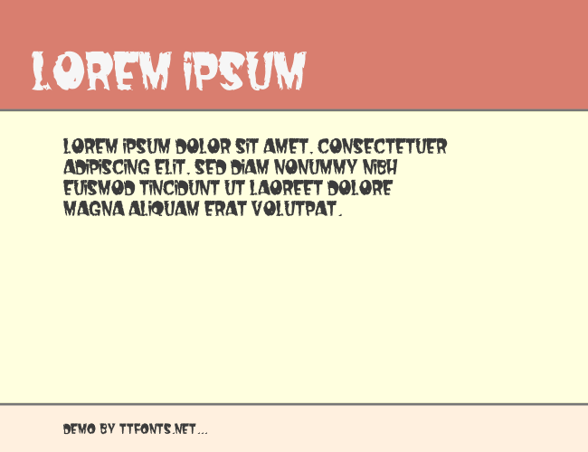Dread example