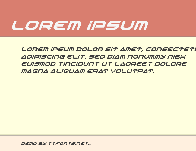 Oberon Italic example