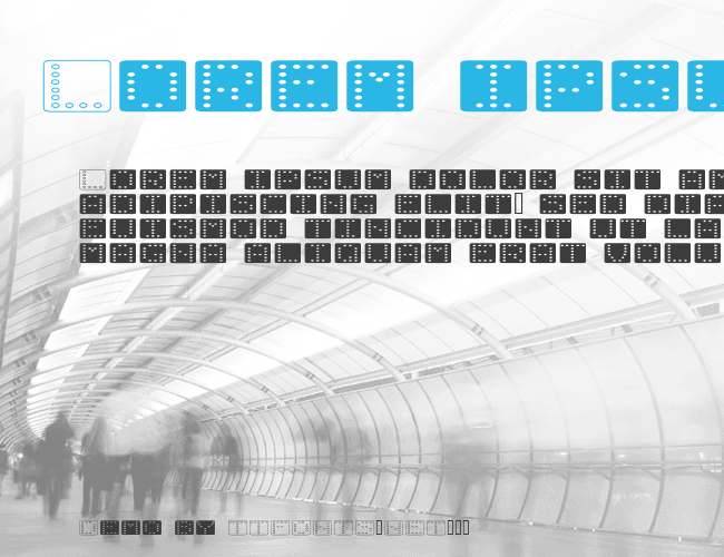 Domino flad example