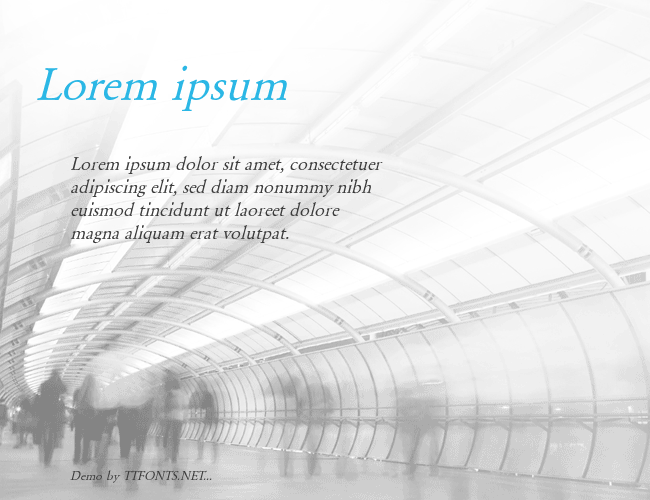 Garamond-Normal example