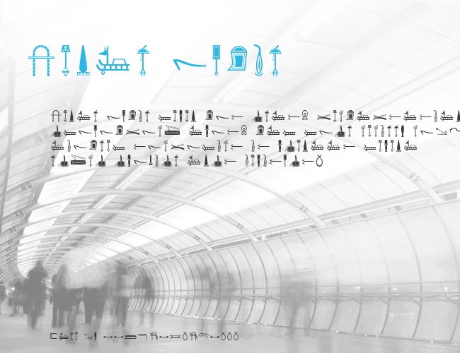 HieroglyphI example