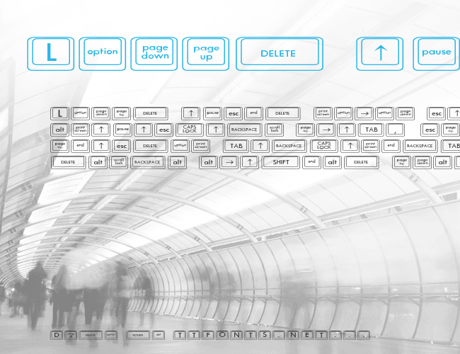 Keyboard KeysWd Wide example