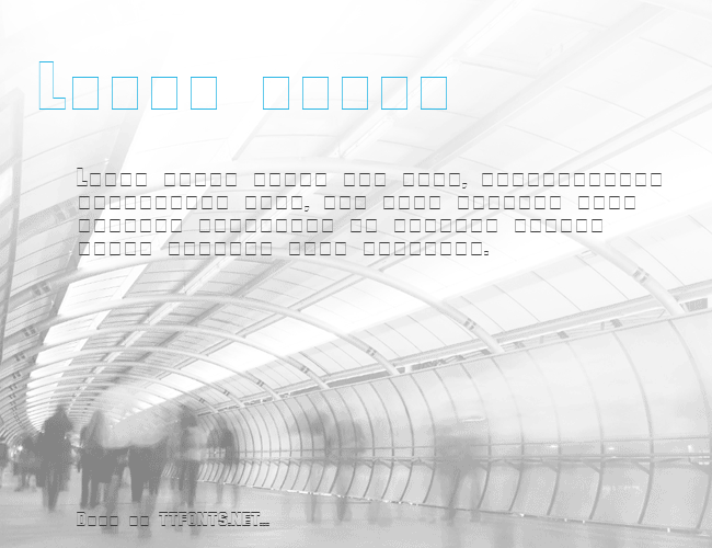 Letter Sweater Sans-Open SSi example