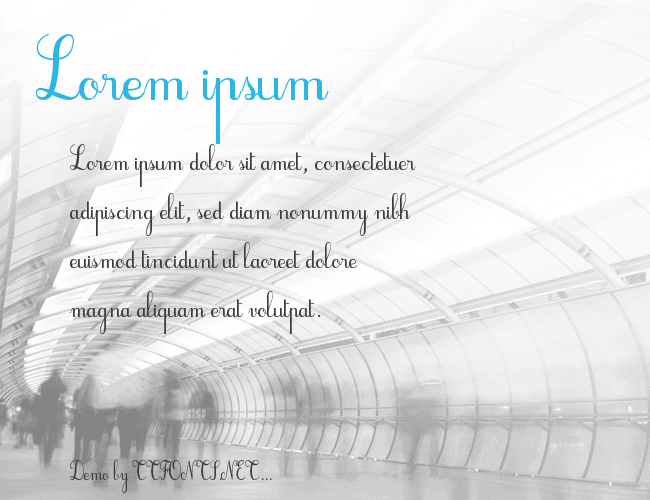 Cursif example
