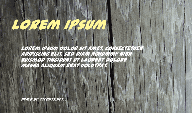 #44 Font Italic example