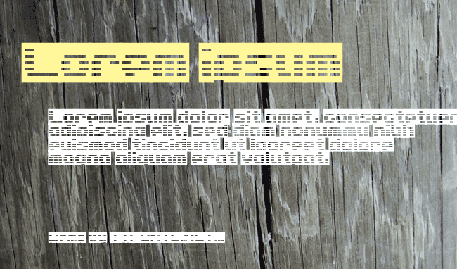 D3 DigiBitMapism type C wide example