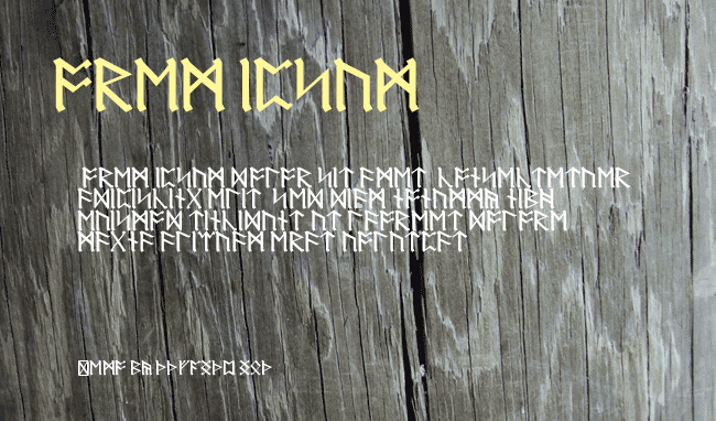 Dwarf Runes example