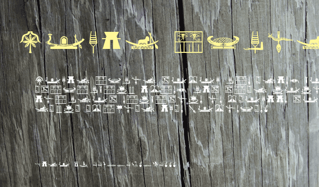 HieroglyphG example