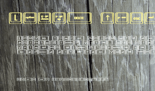 Keyboard KeysBT example