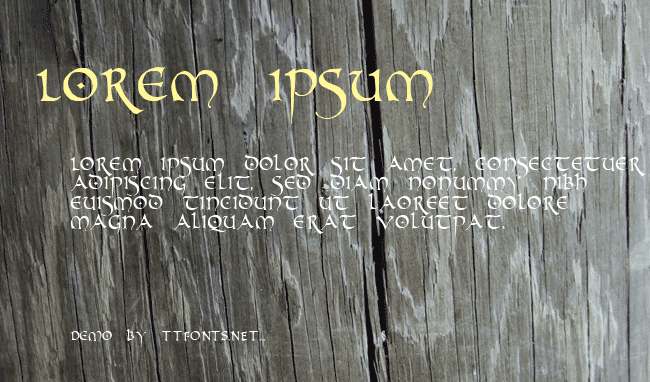 PR Uncial Alt Caps example