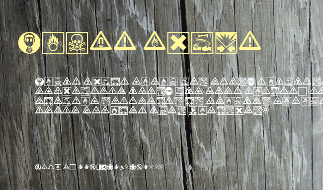 Linotype Warning Pi example