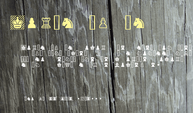 Chess Cases example