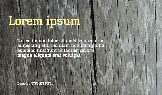 Gasoline Serif BTN example