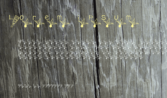 Hagoita Font example
