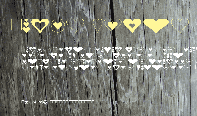 Hearts for 3D FX example