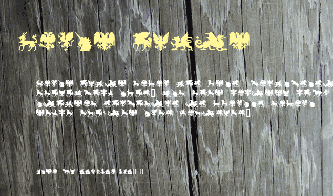 SL Mythological Silhouettes example