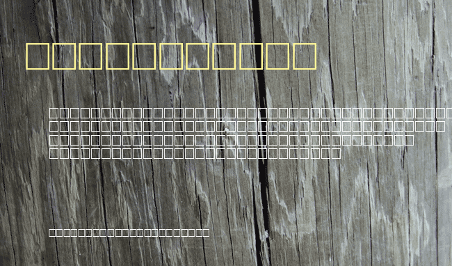 WordaBold example