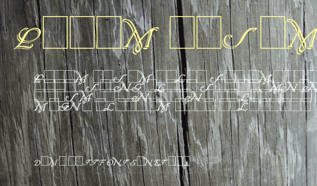 Wrenn Initials Shadowed example