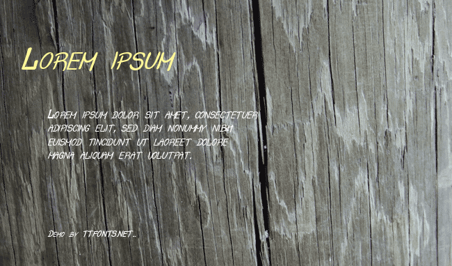 Crash  Test Italic example