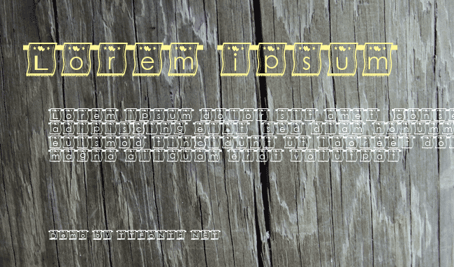 wl Font example