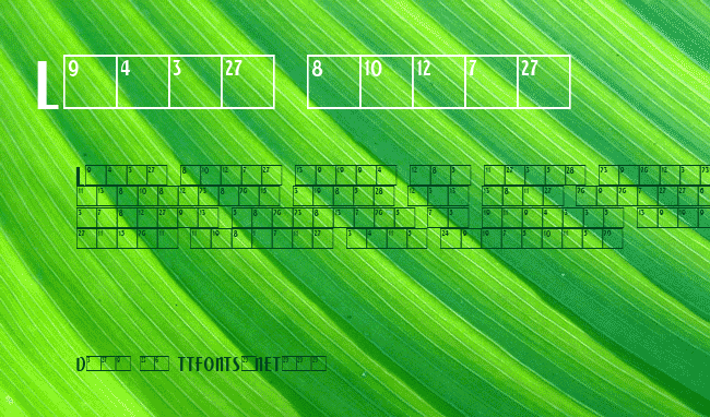 Calendar example