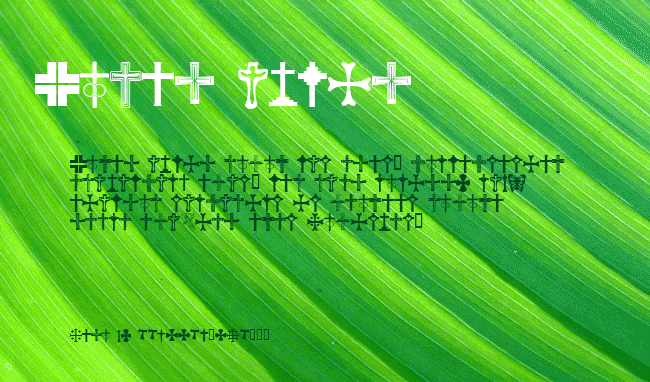 Christian Crosses example