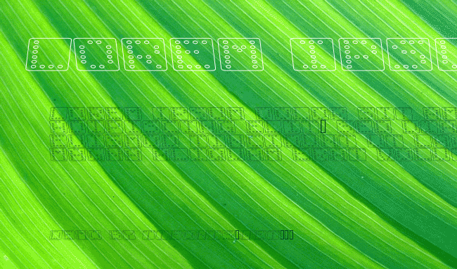 Domino flad kursiv omrids example